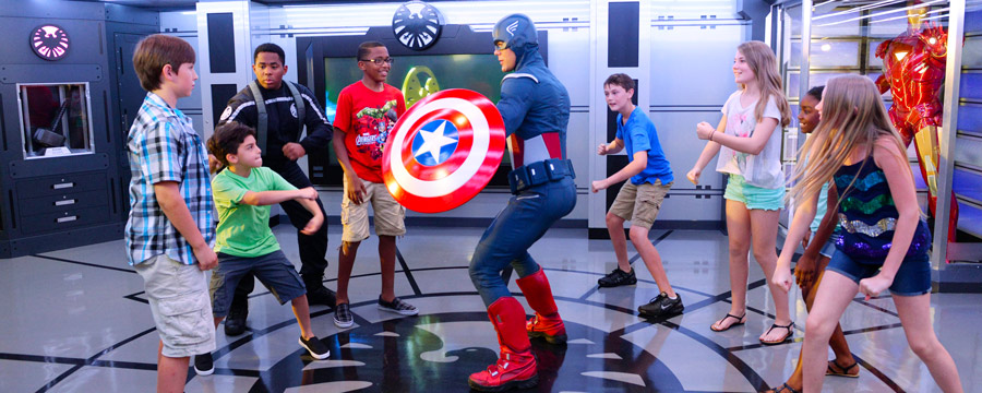Marvel Avenger's Academy in Disney's Oceaneer Club