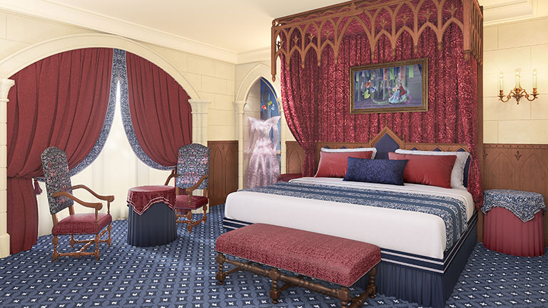 Sleeping Beauty Signature Grand Suite with View of Disneyland Park