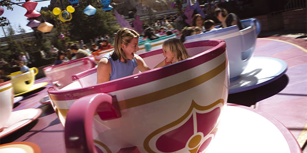 Go for a spin at the Mad Hatter's Tea Party