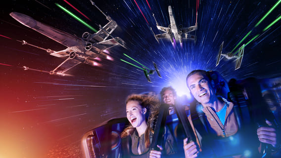 Feel the Force on Star Tours