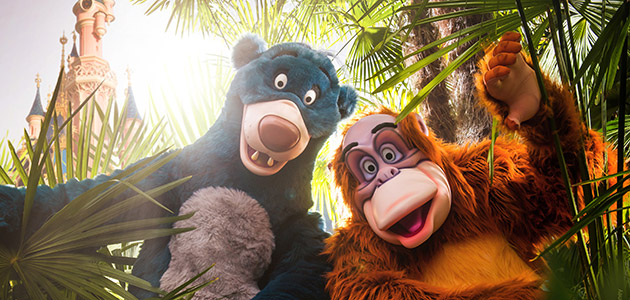 Guests partied with Baloo and King Louie at The Lion King & Jungle Festival