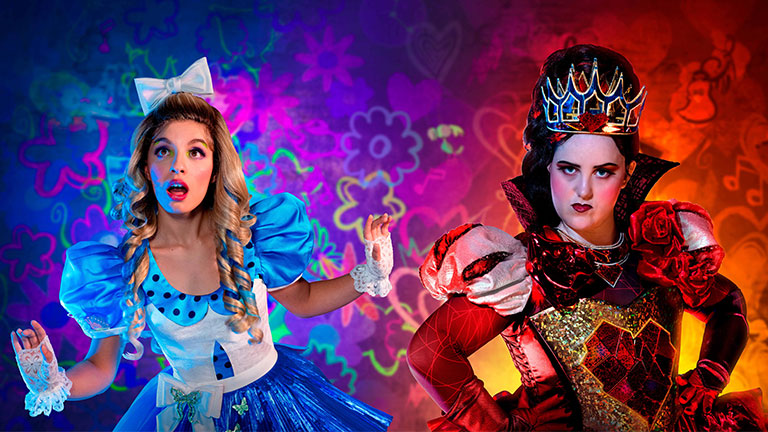 Alice and The-queen of Hearts