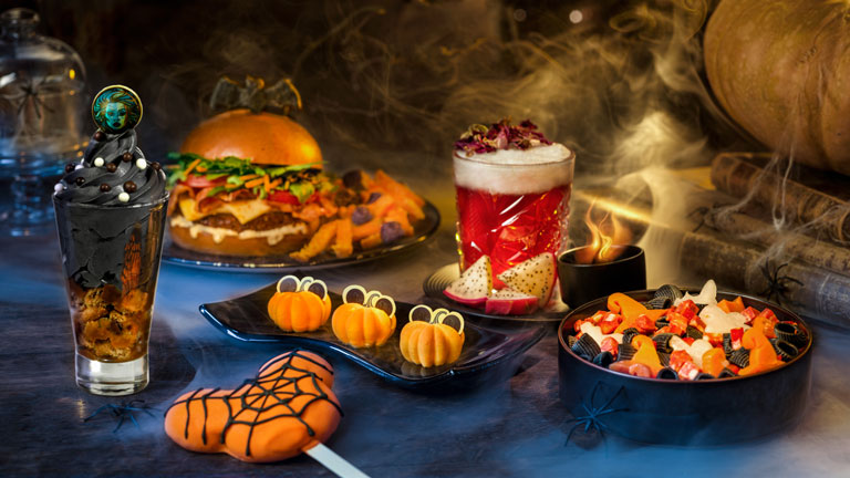 An array of Halloween treats from Disney Halloween Festival