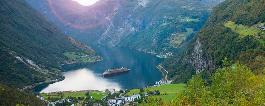 Explore the beautiful fjords of Norway, steeped in Viking history