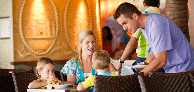 Head over to Cabanas and enjoy a free-flowing buffet experience.