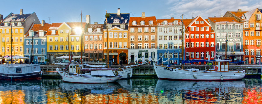 Enjoy the delights of Nyhavn Harbour in Copenhagen