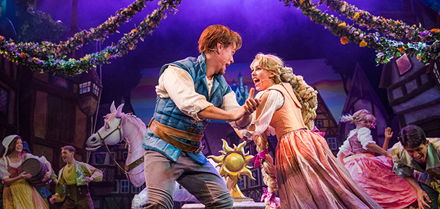 Watch the enchanted tale of Tangled come to life on the Disney Magic.