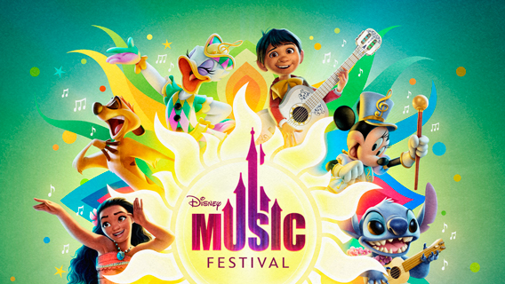 Experience Disney Music Festival this Summer! - From 19th April to 7th September, Disney and Pixar Characters perform the latest and greatest Disney hits live at Disneyland Park!
