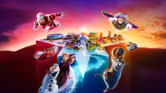 Extraordinary New Experiences Await This Summer - Where you can live the Disney, Frozen, Marvel and Pixar stories you love!
