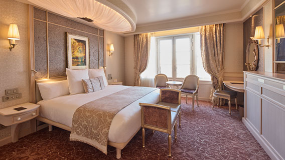 Castle Club Room with a View of Disneyland Park