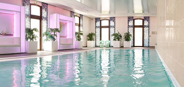 Enjoy a relaxing swim in the hotel pool.