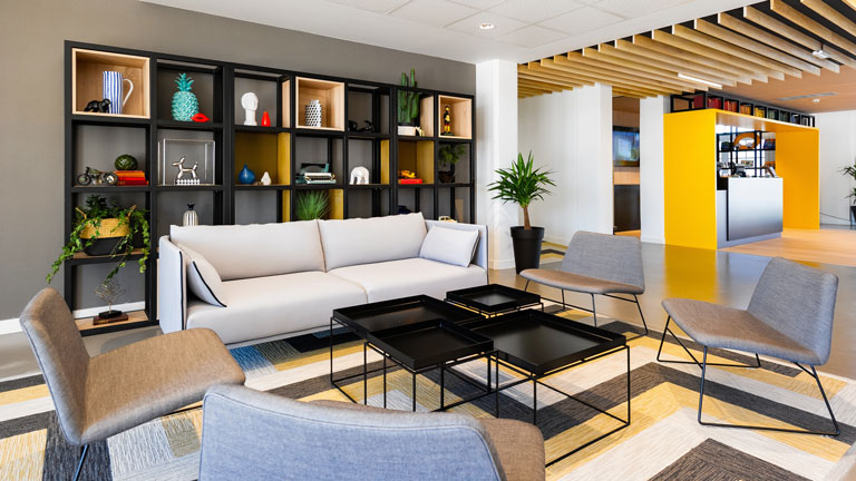 The Lobby and Waiting Room of Staycity Aparthotels Paris, Marne-La-Vallée, a Partner Hotel at Disneyland® Paris