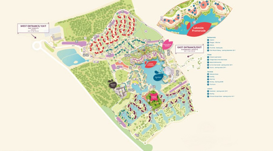 Download map of Les Villages Nature Paris