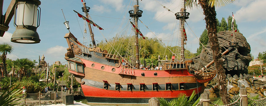 Captain Hook's pirate ship