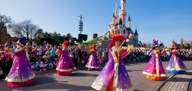 Enjoy the daily parades on Main Street U.S.A