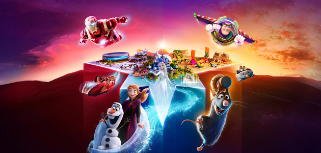 Experience Marvel, Frozen and Pixar at Disney Adventure World in Disneyland Paris