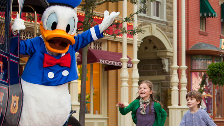 Main Street U S A Disneyland Paris