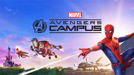 Take a trip to Marvel Avengers Campus