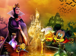Celebrate Halloween with villains.
