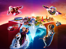 Experience Marvel, Frozen and Pixar at Disney Adventure World in Disneyland Paris 