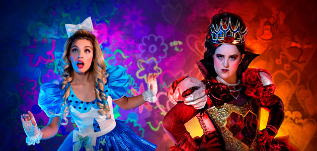 Alice and the Queen of Hearts