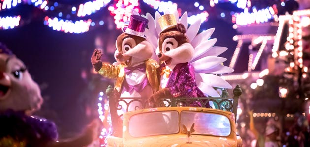 Celebrate New Year's Eve with Chip n' Dale.