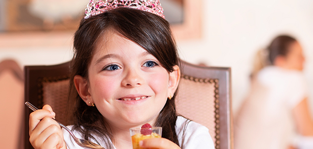 Girl at Auberge de Cendrillon