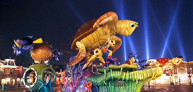 Your Disney favourites in the New Year's Parade at Disneyland Paris.