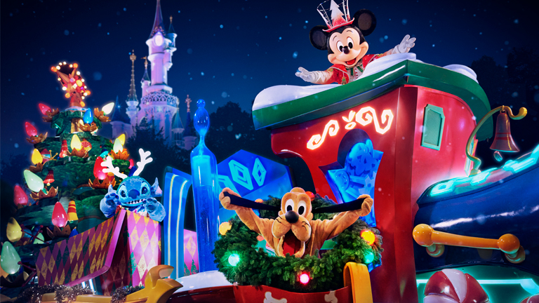 Youtube Advance 2022 Christmas Parade Disney's Enchanted Christmas | Disneyland® Paris