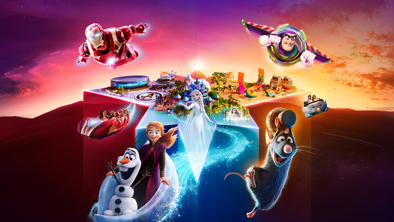 Experience Marvel, Frozen and Pixar at Disney Adventure World in Disneyland Paris