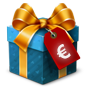 Euro gift card