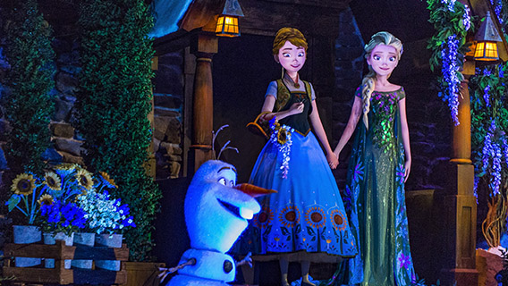 Frozen Ever After in the Norwegian Pavilion