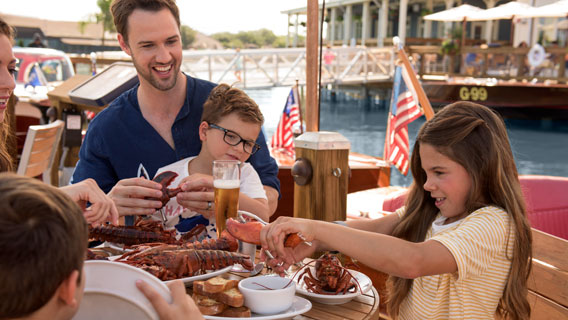 Family Dining at Disney Springs