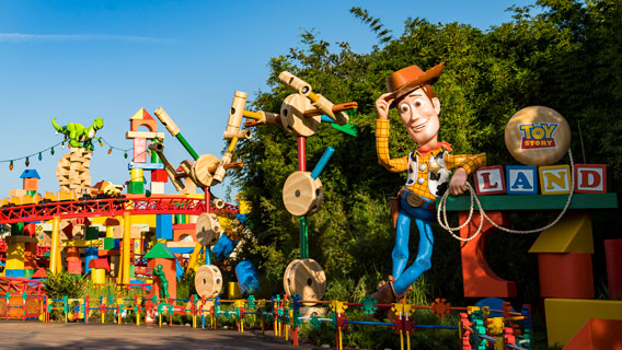Entrance to Toy Story Land