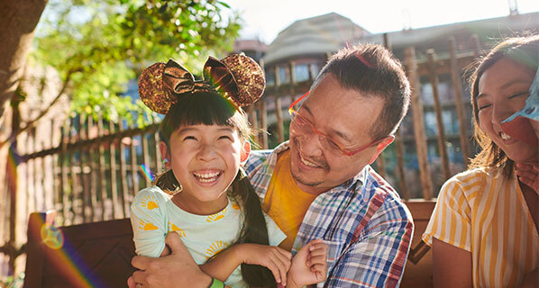 Family at Disney's Animal Kingdom Lodge