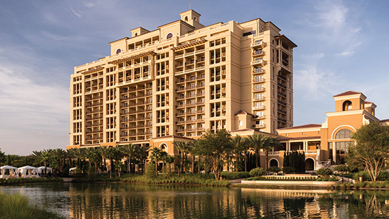 The exterior of Four Seasons Resort Orlando